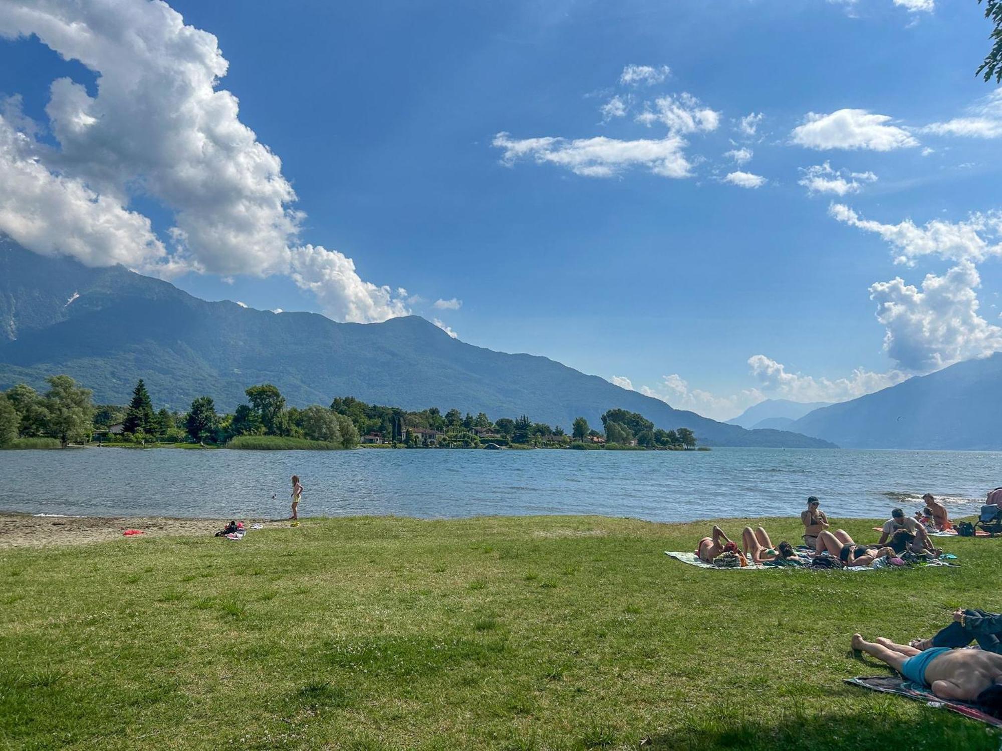 Dascio Dolce Ferienwohnung Panorama Balkon Am See Eksteriør bilde